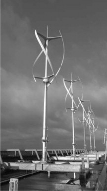 Vertical-axis wind turbines in Jordan